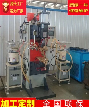 雙頭自動(dòng)送料螺母中頻點(diǎn)焊機(jī) 鈑金螺母點(diǎn)焊機(jī) 